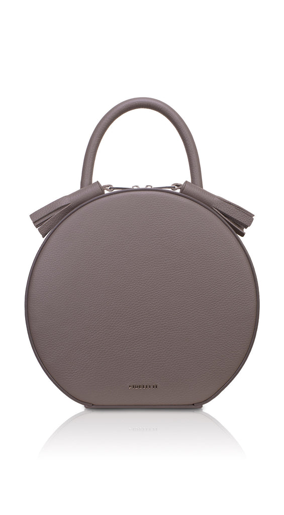 Woman Leather Bag Lady Anne Tesoro Gray