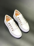 Women Leather Sneakers White