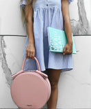 Woman Leather Bag Lady Anne Tesoro Red