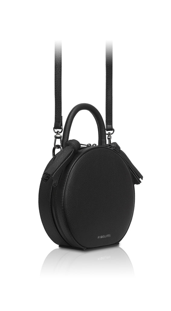 Woman Leather Bag Lady Anne Tesoro Crimson