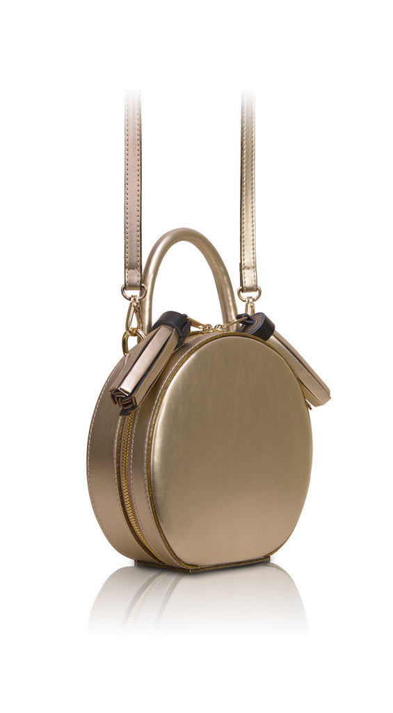 Woman Leather Bag Lady Anne Tesoro Mini Crimson