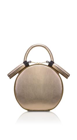 Woman Leather Bag Lady Anne Tesoro Mini Dark Red