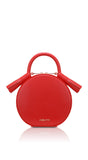 Woman Leather Bag Lady Anne Tesoro Mini Red