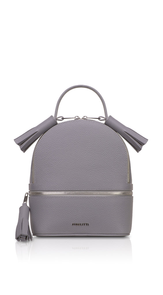 Woman Leather Backpack Lady Anne 'GO GO'  Violet Red