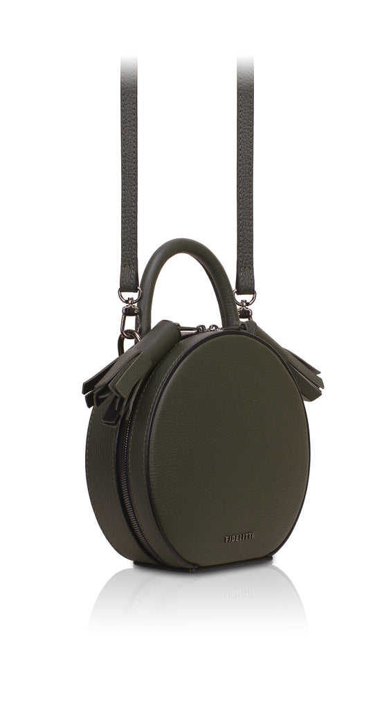 Woman Leather Bag Lady Anne Tesoro Mini Red