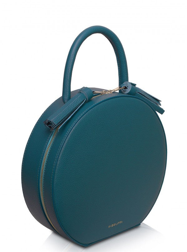 Woman Leather Bag Lady Anne Tesoro Lavender