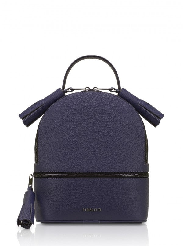 Woman Leather Backpack Lady Anne 'GO GO' Red