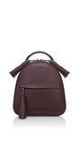 Woman Leather Backpack Lady Anne Vogue Maroon