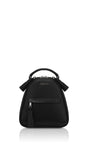 Woman Leather Backpack Lady Anne Vogue Mini White