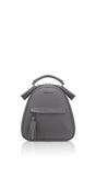 Woman Leather Backpack Lady Anne Vogue Mini Maroon