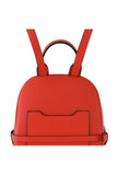 Woman Leather Backpack Lady Anne CUORE Red