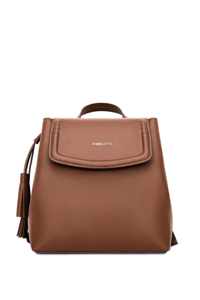 Woman Leather Backpack Lady Anne Glory Pink