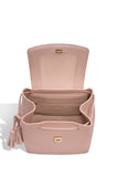 Woman Leather Backpack Lady Anne Glory Pink