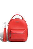 Woman Leather Backpack Lady Anne Prime Red