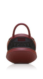 Woman Leather Bag Lady Anne Tesoro Mini Crimson