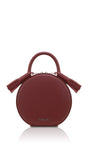 Woman Leather Bag Lady Anne Tesoro Mini Crimson