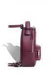 Woman Leather Backpack Lady Anne Prime Burgundy