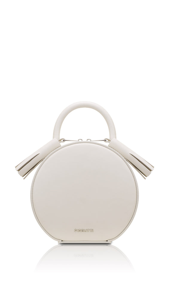 Woman Leather Bag Lady Anne Tesoro Mini Crimson