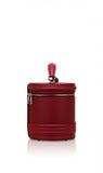 Woman Leather Crossbody Bag Lady Anne Barrel Dark Red