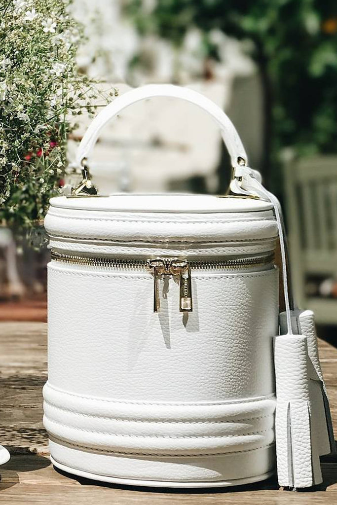 Woman Leather Crossbody Bag Lady Anne Barrel Red