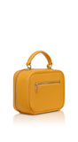 Woman Leather Crossbody Bag BonBon Yellow