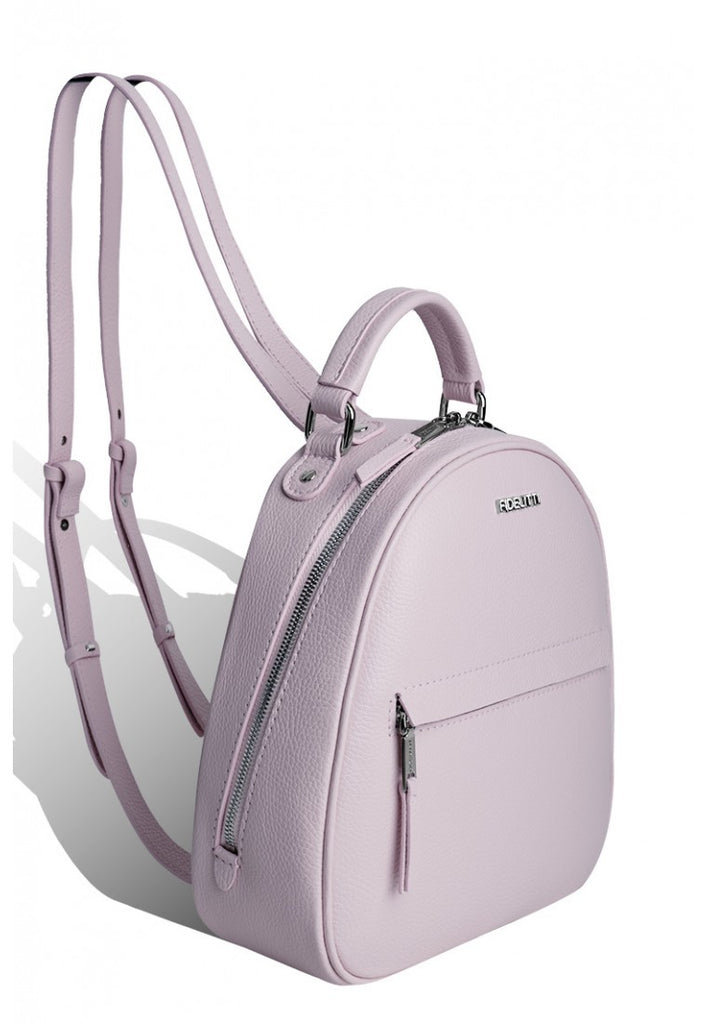 Woman Leather Backpack Lady Anne Vogue Lavender