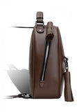 Woman Leather Backpack Lady Anne Vogue Brown