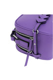 Woman Leather Bag Lady Anne CUORE Purple