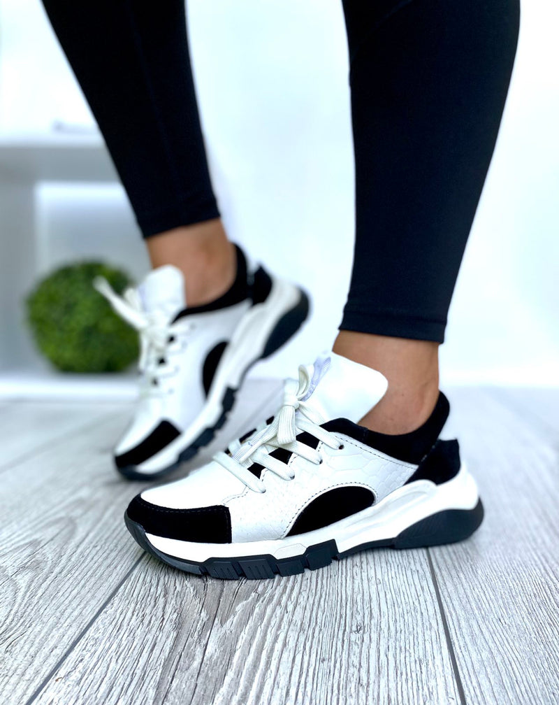 Women Leather Sneakers White