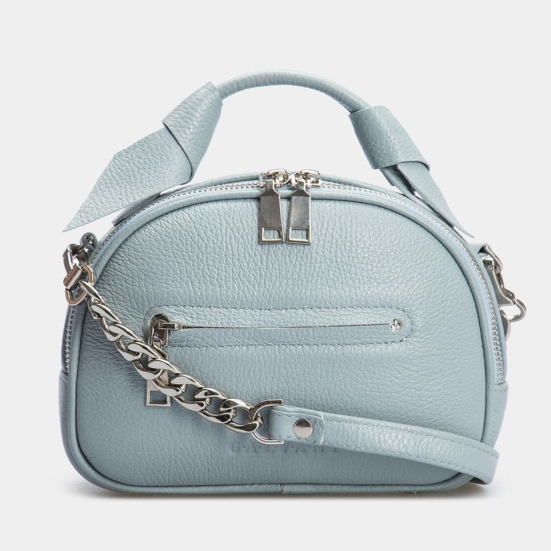 Women Leather Crossbody Bag Fragolina Blue