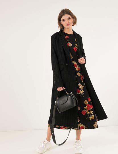 Women Leather Cross Body Bag Palermo Small Black