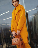 Women Leather Cross Body Bag Palermo Medium Yellow