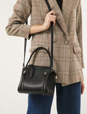 Women Leather Handbag Gwen Gray