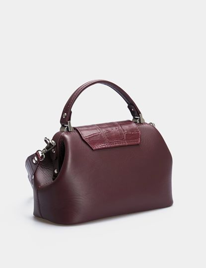 Women Leather Crossbody Bag Palermo Medium Brown