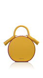 Woman Leather Bag Lady Anne Tesoro Mini Gold