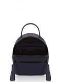 Woman Leather Backpack Lady Anne 'GO GO' Dark Slate Blue