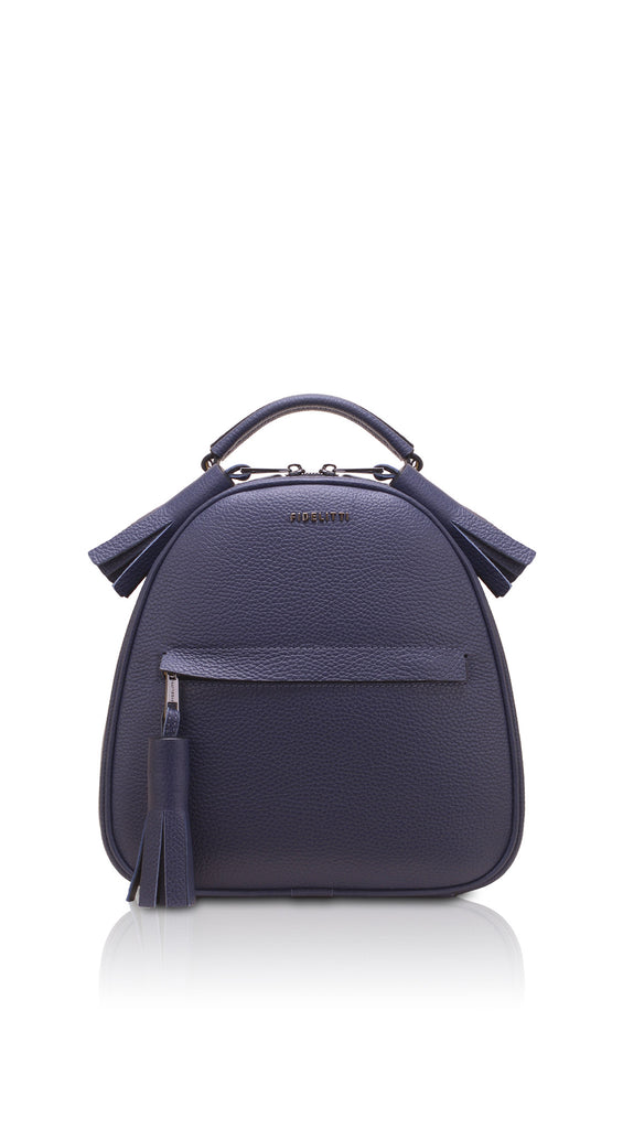 Woman Leather Backpack Lady Anne Vogue DimGray