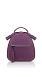 Woman Leather Backpack Lady Anne Vogue Blue Violet