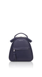 Woman Leather Backpack Lady Anne Vogue Mini Maroon