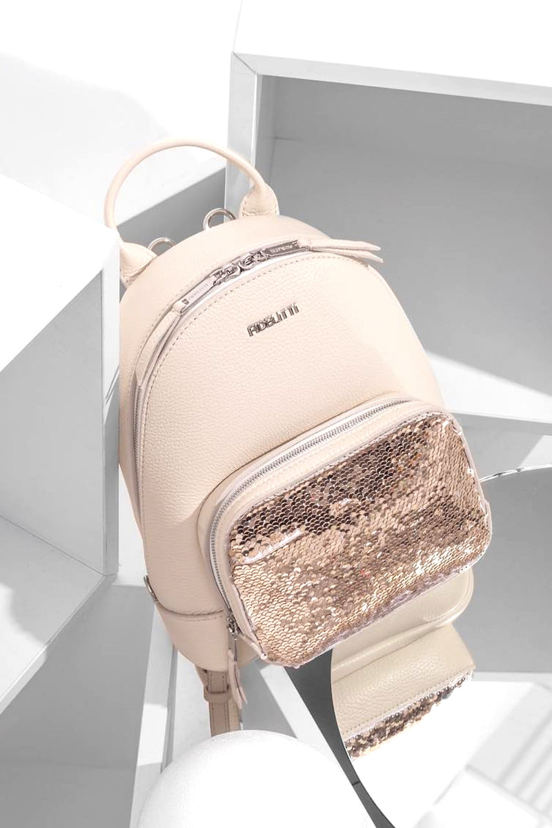 Woman Leather Backpack Lili Oldlace