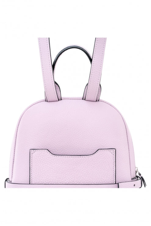 cheap purple leather backpack Woman Leather Backpack Lady Anne CUORE Lilac
