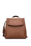 Woman Leather Backpack Lady Anne Glory Chocolate