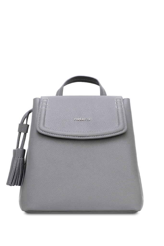 Woman Leather Backpack Lady Anne Glory Blue