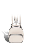 Woman Leather Backpack Lady Anne LUCIDARE Maxi Beige