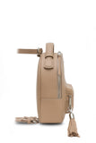 Woman Leather Backpack Lady Anne Prime Beige