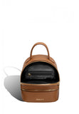 Woman Leather Backpack Lady Anne 'GO GO' Mini Brown
