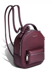 Woman Leather Backpack Lady Anne Prime Burgundy