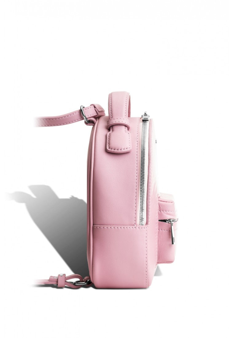 Woman Leather Backpack Lady Anne Prime Pink