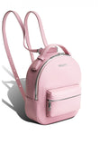 Woman Leather Backpack Lady Anne Prime Pink