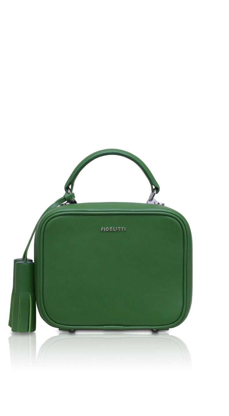 Woman Leather Crossbody Bag BonBon Green